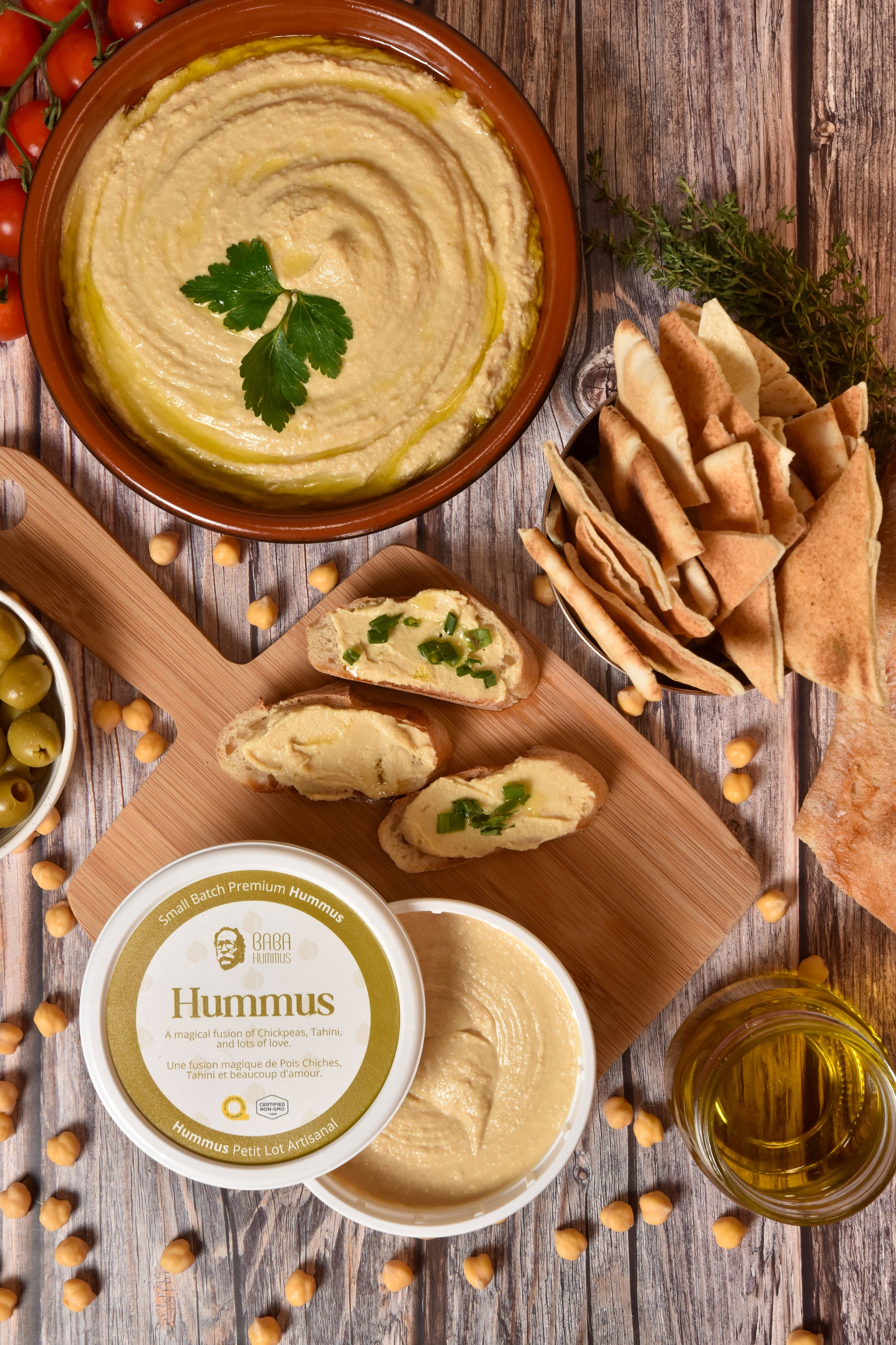 healthy hummus